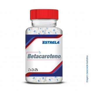 imagem ilustrativa do pote de betacaroteno de 30 cápsulas